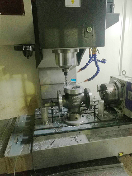 valve body machining